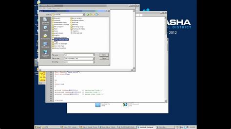 Opening An Html File Using Notepad Youtube