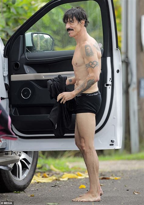 Anthony Kiedis Is One Red Hot Chili Pepper As He Shows Off Ripped Physique After Surfing In