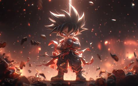 1440x900 Power Levels Of Goku Unleashed Wallpaper1440x900 Resolution