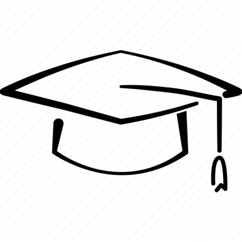 Degree Graduate Hat Mortar Board Student University Icon