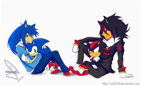 Sonic And Shadow Sonic The Hedgehog Fan Art 30739675 Fanpop