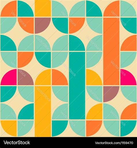 Retro Pattern Royalty Free Vector Image Vectorstock