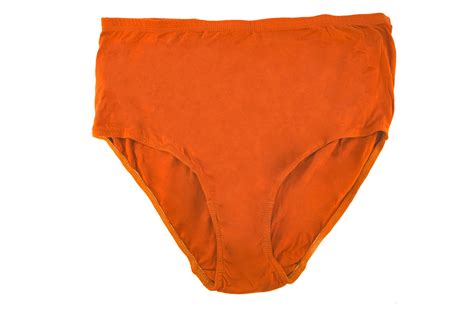 Orange White Panties Telegraph