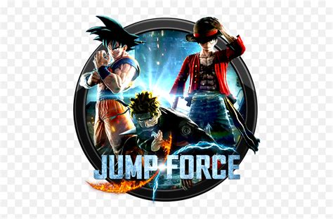 Jump Force V Luffy Goku And Naruto Walpaper Pngjump Force Icon