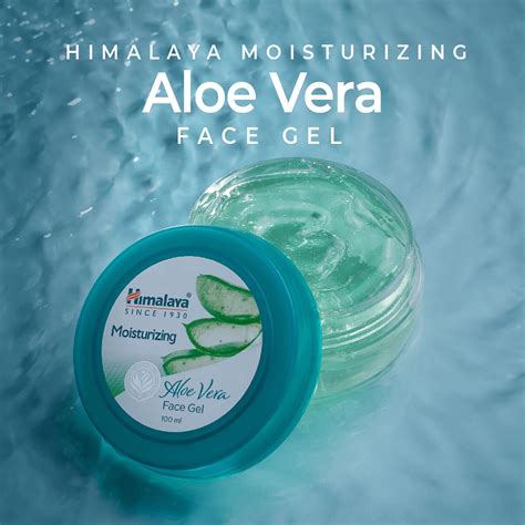Himalaya Moisturizing Aloe Vera Face Gel Hydrates Skin Himalaya