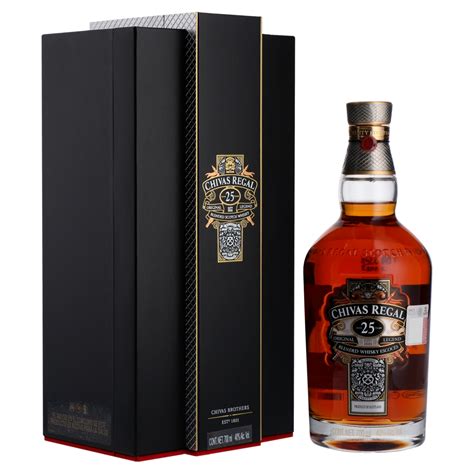 Chivas Regal Aged 25 Years Blended Scotch Whisky 07l Crimston