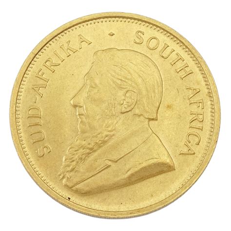 Ds South Africa 1974 One Ounce Fine Gold Krugerrand C Coins