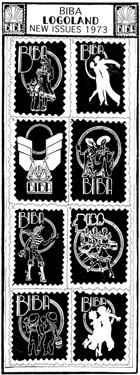 Biba Logos In Biba Chris Price Projects Debut Art