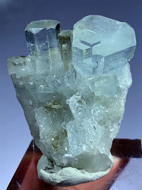 Aquamarine Crystal Natural Aquamarine Terminated and Damage | Etsy