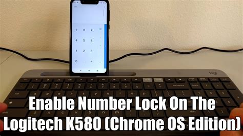 K580s Number Pad Not Working Enable Number Lock On The Logitech K580