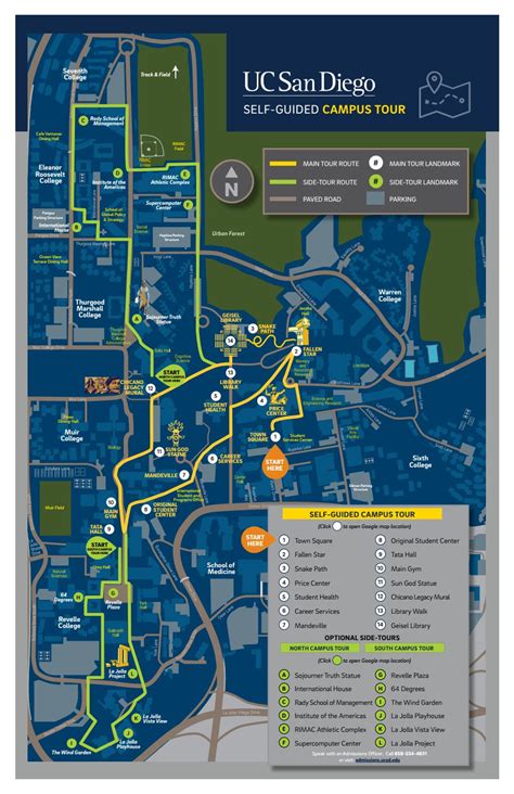 Uc san diego's colleges revolve around you. Ucsd La Jolla Campus Map - Calendrier 2021