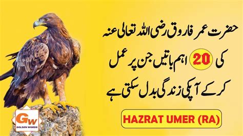 Amazing Quotes In Urdu Best Collection Of Hazrat Umar Quotes Golden
