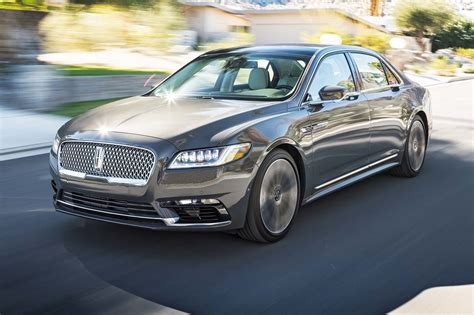 2017 Lincoln Continental 30t Awd First Test Quiet And Quick Luxury