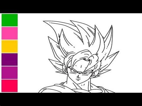 In the beginning stages, don't press down too hard. Drawing goku ultra instinct mastered step by step,colored ...