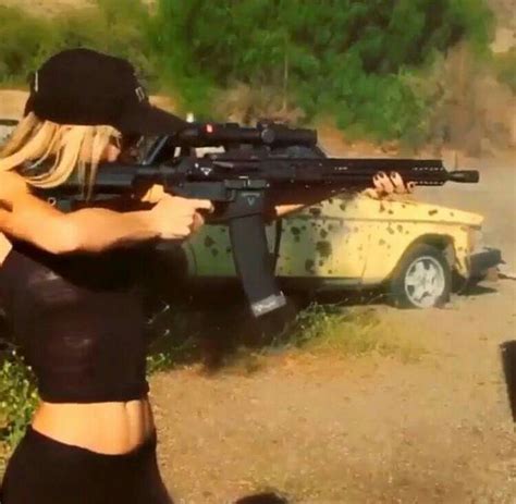 gun lady military women military life hunting girls big guns warrior girl n girls assault