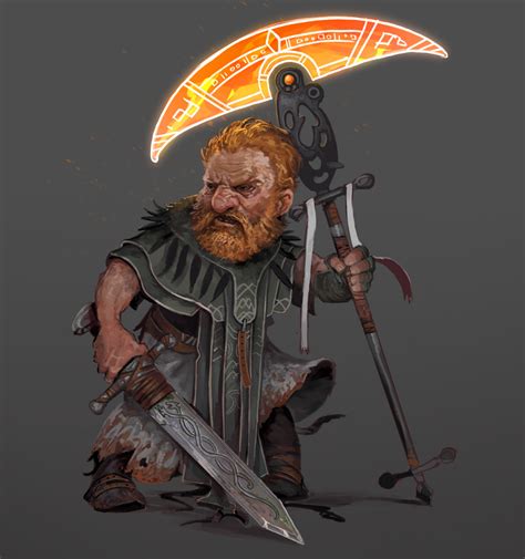 Artstation Gnome Mage Todd Ulrich Rpg Character Character Portraits