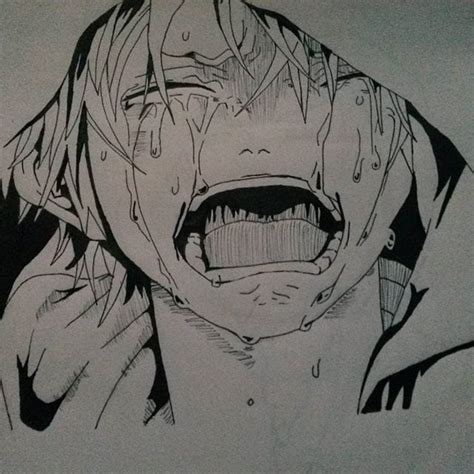 Crying Sad Anime Mouth Drawing Jamas The Olvidare