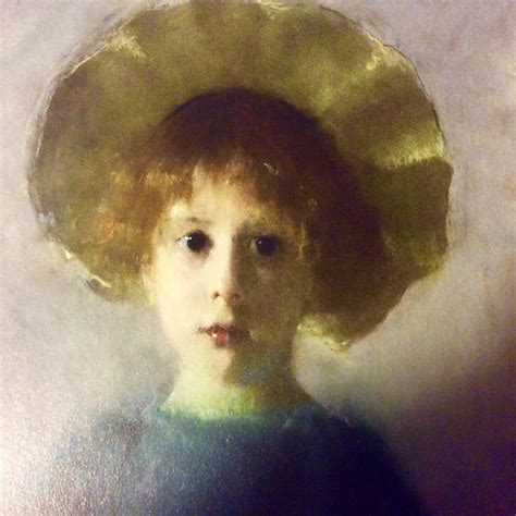 Dziewczynka Z Białą Chusteczką Olga Boznanska 1893 Fr Artist