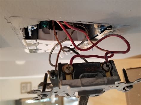 Wiring A Light Switch With 4 Wires Switches Dimmer Stackexchange