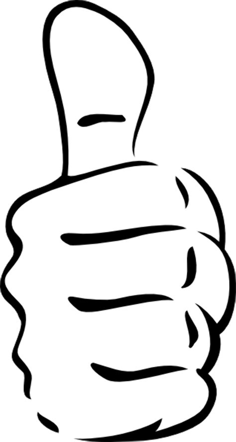 Download High Quality Thumbs Up Clipart Transparent PNG Images Art
