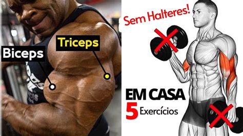 Os Melhores Exerc Cios Para Crescer O Bra O Em Casa Sem Halteres Treino De B Ceps E Tr Ceps