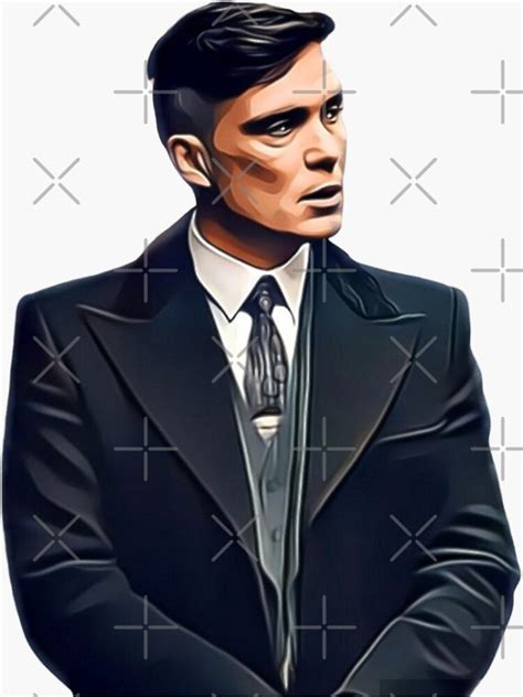 Tommy Shelby Peaky Blinders Peaky Blinders Art Sticker By Dragons23 Redbubble