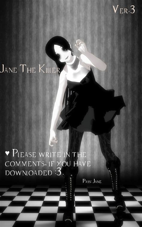 Mmd Dl Jane The Killer Ver3 By Alisato On Deviantart