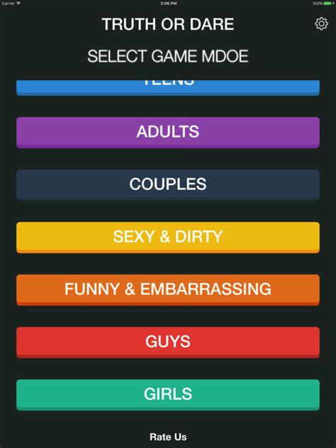 Prepare yourself for an unforgettable evening filled with embarrassing questions and fun dares! App Shopper: Truth or Dare: HouseParty Game (Entertainment)