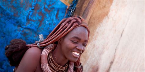 Photo Libre De Droit De Souriant Himba Femme Banque Dimages Et Plus D