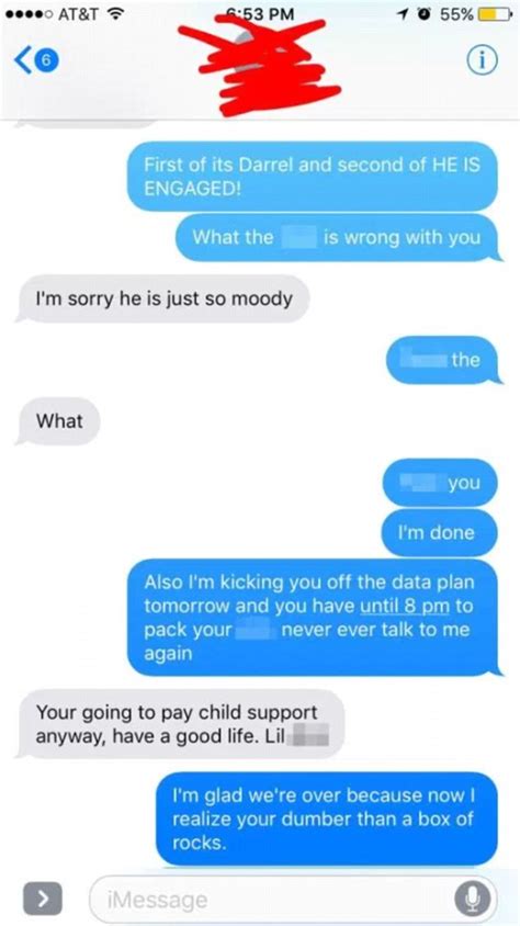 Cheating Wife Has An Awkward Text Message Argument With Her Husband