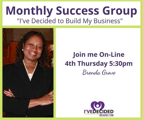Ive Decided To Build My Business Success Group 4 23 2020 Ive