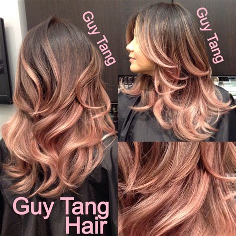 Rose Gold Ombré By Guy Tang Yelp Hair Styles Gold