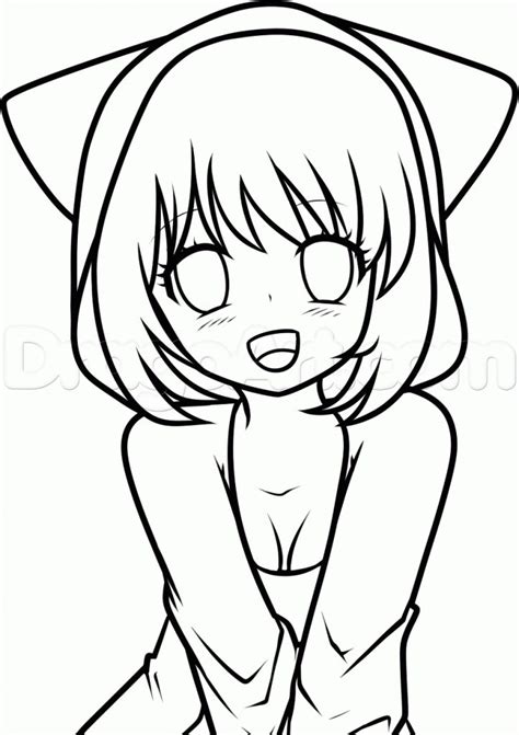 In this drawing guide, we will show you how to draw anime people. Anime Drawings Easy Easy Anime Drawings Gallery Simple Anime Drawing Drawings Art | Desenhos ...