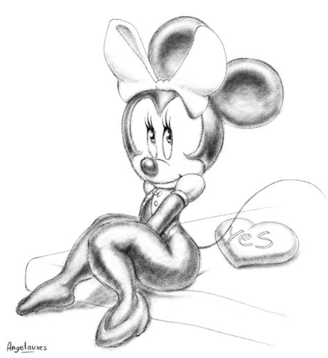 Minnie Mouse Is Ready By Angelauxes Hentai Foundry