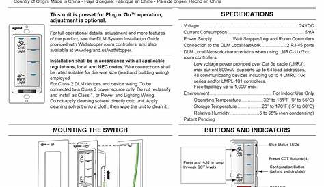 Wattstopper Lighting Control Wiring Diagrams Pdf - Circuit Diagram