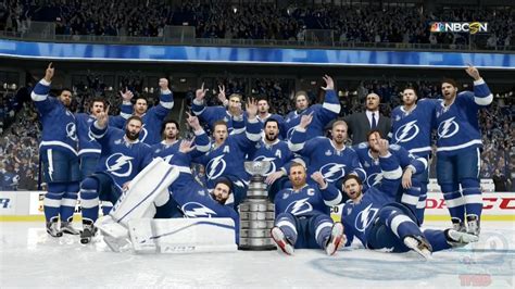 One of the series' most memorable moments was a game. NHL 17 - Tampa Bay Lightning Stanley Cup Championship ...