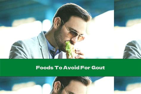 Foods To Avoid For Gout This Nutrition