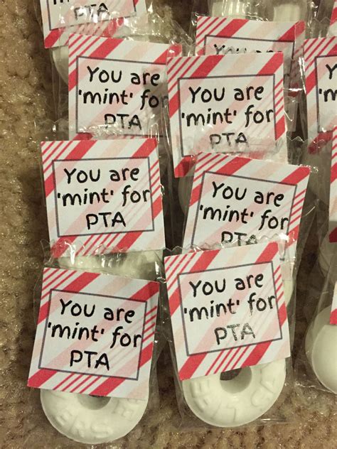 You are mint for PTA for Back to School Night PTA Membership table