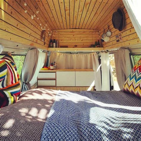 I Love The Wood Ceiling On This Camper Van Now I Really Want To Build