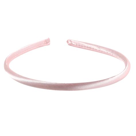 Offray Light Pink Satin Headband 1 Each