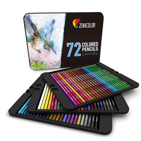 Shop ⭐ 72 Colored Pencils Set Numbered With At Artsy Sister