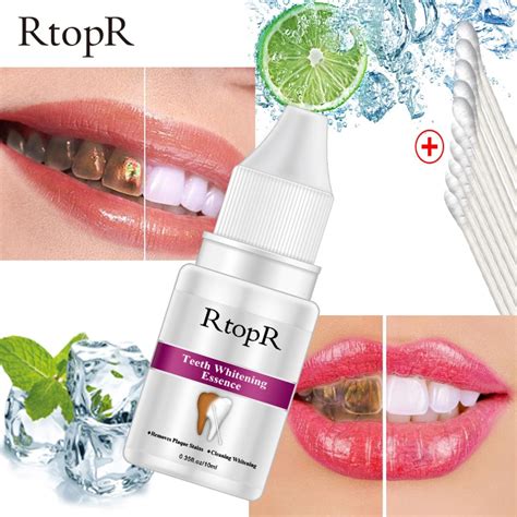 Rtopr Teeth Whitening Essence Liquid Oral Hygiene Cleaning Removes