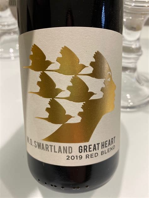 2020 Mullineux Great Heart South Africa Coastal Region Swartland