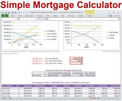 Mortgage Calculator With Taxes Insurance Pmi Hoa And Extra Payments
