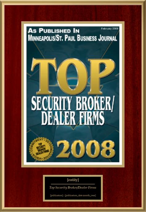 Top Security Brokerdealer Firms American Registry Recognition