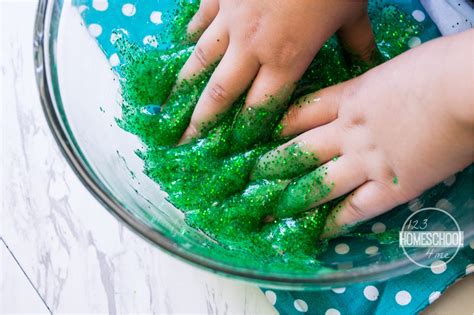 Contact Solution Slime Recipe