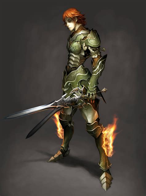 Male Swordsman Concept Characters And Art Atlantica Online