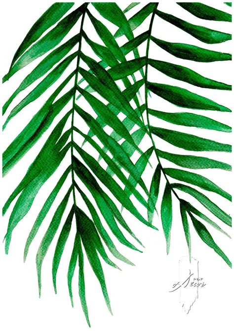 Tropical Leaves Set Set Of 3 Leaves Prints Set Of 3 Wall Art