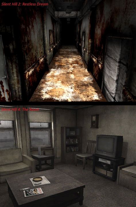 Silent Hill 2 Restless Dream And Silent Hill 4 The Room Somehow