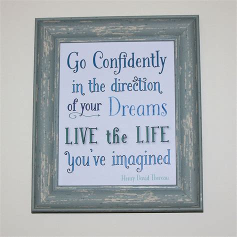 Inspirational quotes for coworkers leaving company. Live the Life You've Imagined Inspirational Art by ...